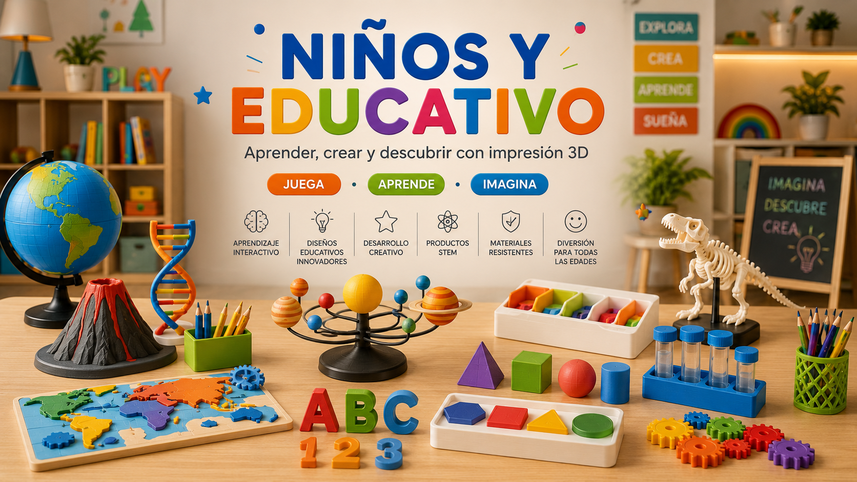 Niños y Educativo